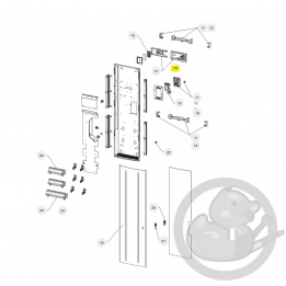 Faisceau cde digit DAP RCV + sonde radiateur Atlantic Thermor 083425