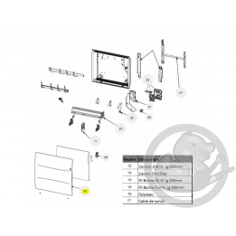 Façade 500/750W avec DAP radiateur Atlantic Thermor 097788