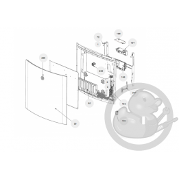 Kit filerie R5G 1000W radiateur Atlantic Thermor 082217