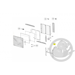 Sonde long. 330mm radiateur Atlantic Thermor 083371