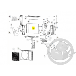 Condenseur unité extérieure Thermor 084172