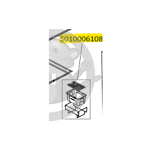 Compartiment eau avec filtre et support barbecue CAMPINGAZ 5010006108