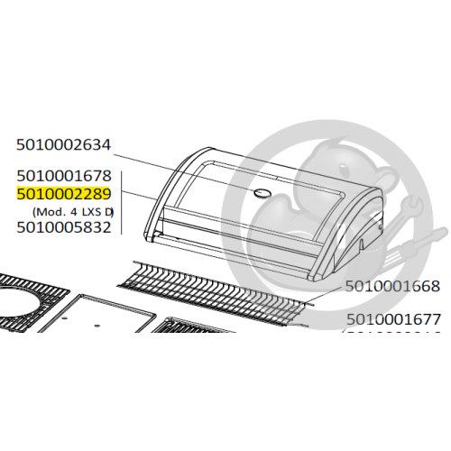 Couvercle inox avec thermomètre barbecue CAMPINGAZ 5010002289