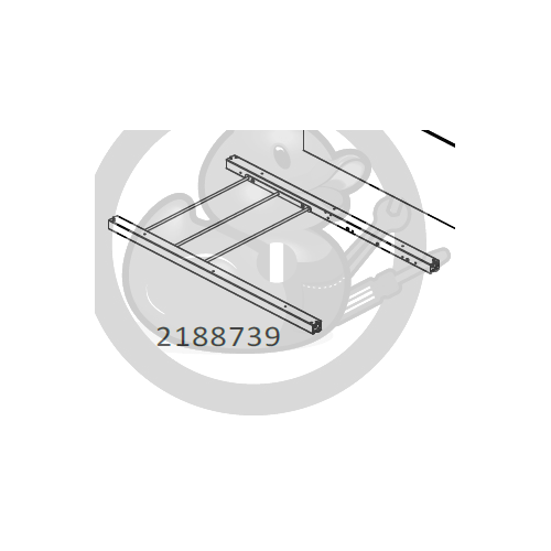 Châssis (modèle sans porte) barbecue CAMPINGAZ 2188739