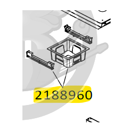 Compartiment à eau avec rail supports barbecue CAMPINGAZ 2188960