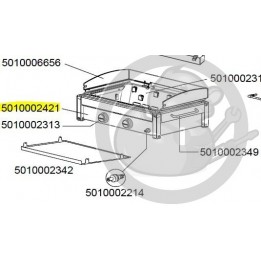 Console pour plancha L-LX CAMPINGAZ 5010002421