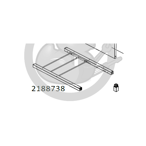 Châssis (modèle sans porte) barbecue CAMPINGAZ 2188738