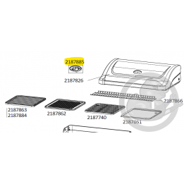 Thermomètre barbecue CAMPINGAZ 2187885