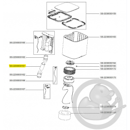 Tube aspirateur X-plorer Rowenta SS-2230003161