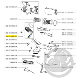 Cache vis aspirateur à main Xforce flex Rowenta SS-2230002449